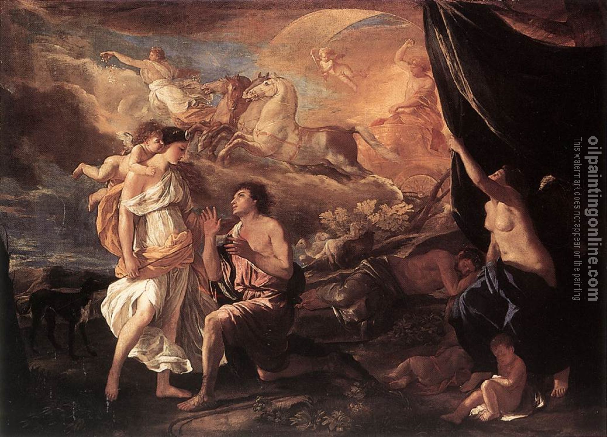 Poussin, Nicolas - Selene and Endymion